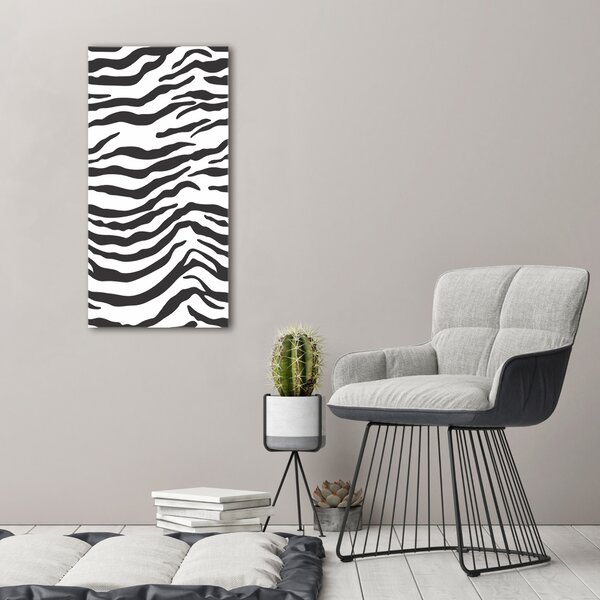 Vertikální Vertikální Foto obraz na plátně do obýváku Zebra pozadí ocv-87477290