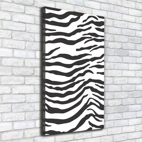 Vertikální Vertikální Foto obraz na plátně do obýváku Zebra pozadí ocv-87477290