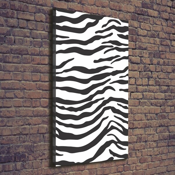 Vertikální Vertikální Foto obraz na plátně do obýváku Zebra pozadí ocv-87477290