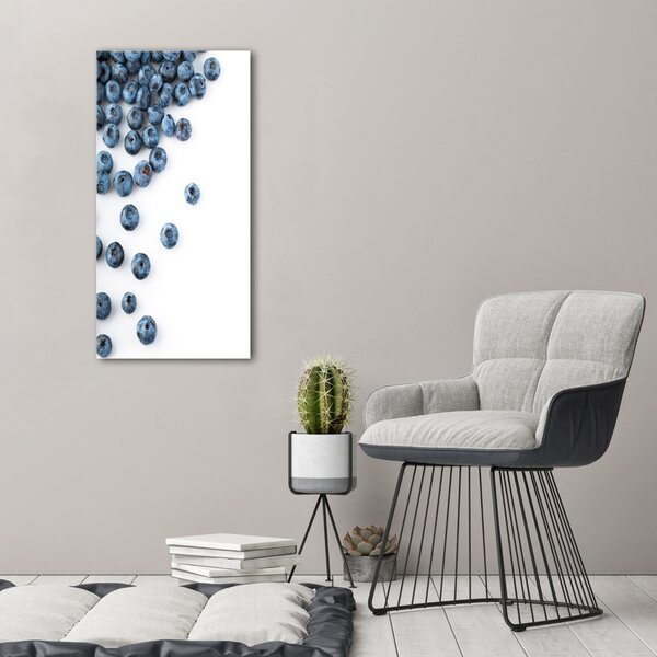 Vertikální Moderní fotoobraz canvas na rámu Jahody ocv-87591832