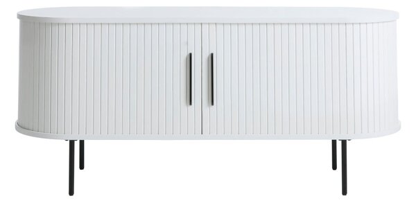 Bílý TV stolek 120x56x40 cm Nola – Unique Furniture