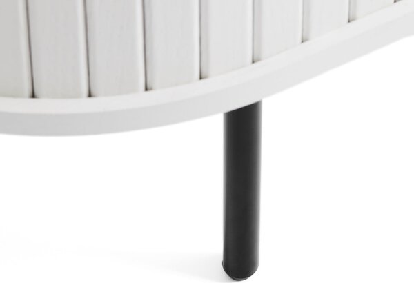 Bílý TV stolek 120x56x40 cm Nola – Unique Furniture