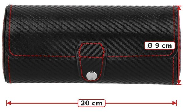 Pouzdro na hodinky SPRINGOS VENTO 2 HA1064 černé