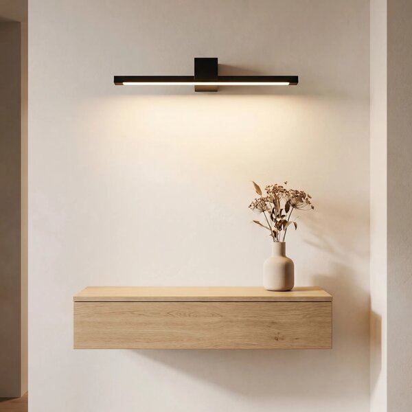 Toolight Koupelnové nástěnné LED osvětlení SWE050-1W 60 cm černá