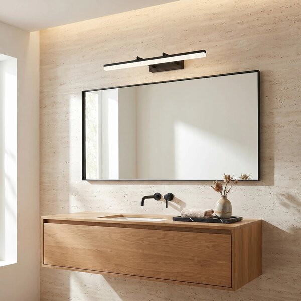 Toolight Koupelnové nástěnné LED osvětlení APP1879-1W 60cm černá