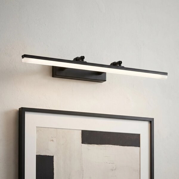 Toolight Koupelnové nástěnné LED osvětlení APP1879-1W 60cm černá