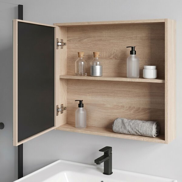 Sada koupelnového nábytku s umyvadlem Gama T25023 BXM 70CM