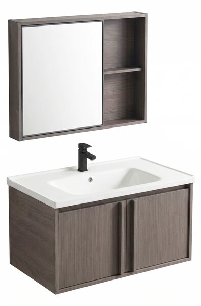 Sada koupelnového nábytku s umyvadlem Gama T25023 KJM 80CM