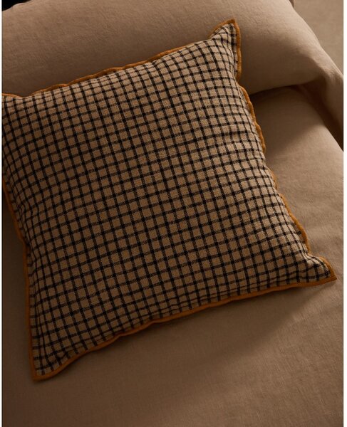 Povlak na polštář s příměsí lnu 45x45 cm Airi – Kave Home