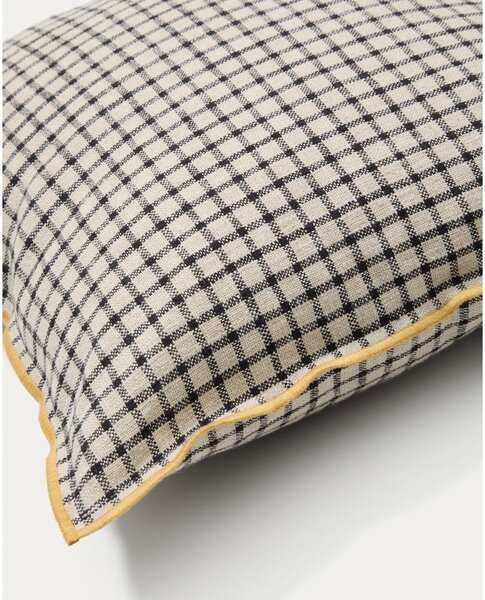 Povlak na polštář s příměsí lnu 45x45 cm Airi – Kave Home