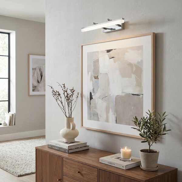 Toolight Koupelnové nástěnné LED osvětlení APP1869-1W 40cm chrom