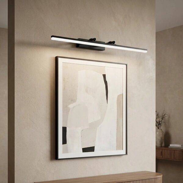 Toolight Koupelnové nástěnné LED osvětlení APP1880-1W 80cm černá