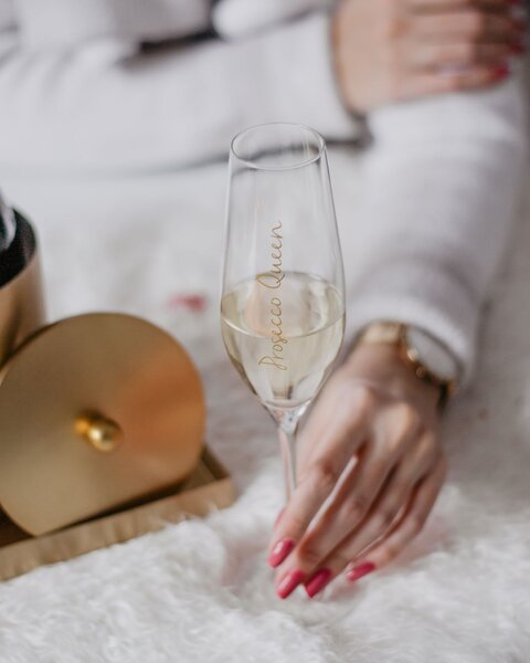 Sklenice Prosecco Queen