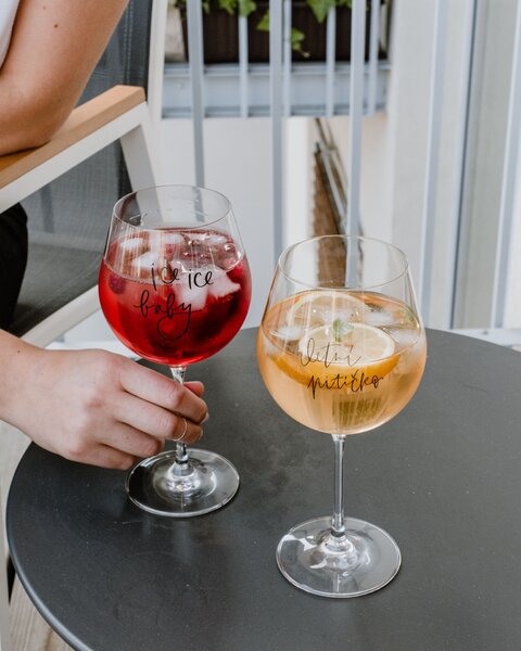Sklenice na drink Letní pitíčko
