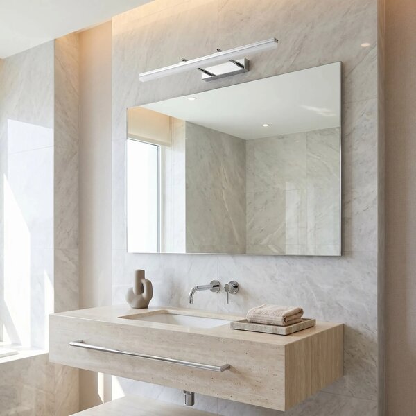 Toolight Koupelnové nástěnné LED osvětlení APP1870-1W 60cm chrom
