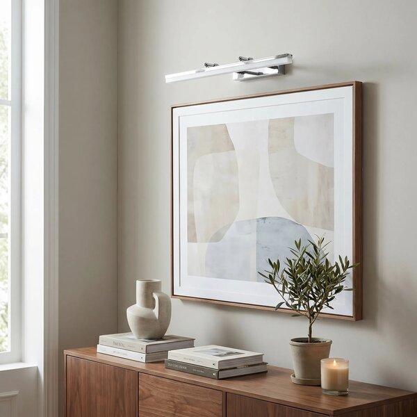 Toolight Koupelnové nástěnné LED osvětlení APP1870-1W 60cm chrom