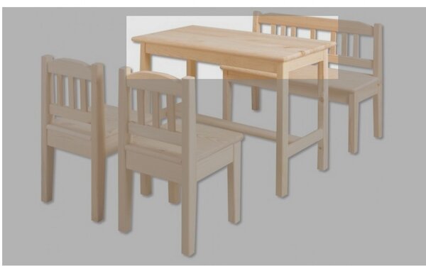 Dřevěný dětský stůl STRAKOŠ AD 242