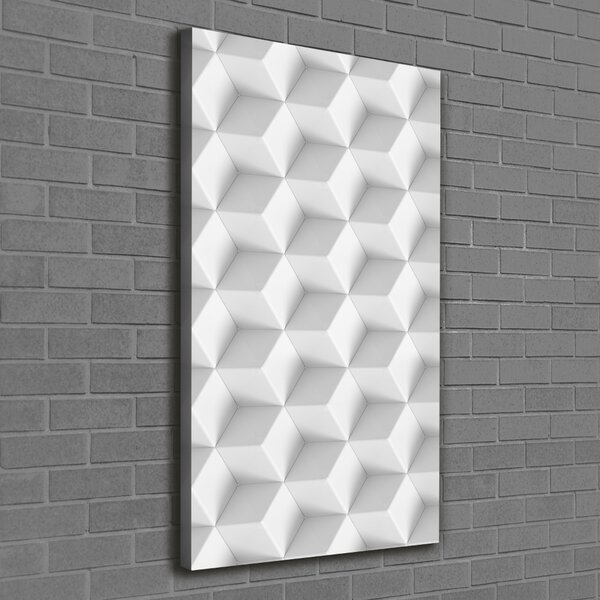 Vertikální Foto-obraz canvas na rámu Abstrakce 3D ocv-89398208