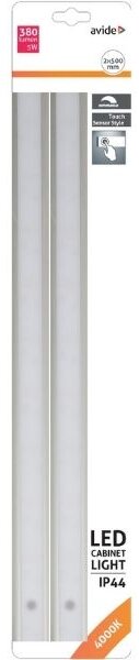 Stmívatelné LED světlo pod kuchyňskou linku s dotykovým senzorem 2 x 5W 500lm 50cm denní