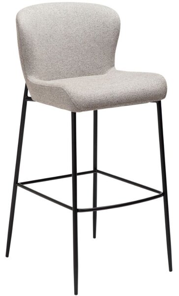 ​​​​​Dan-Form Béžová látková barová židle DAN-FORM Glam 78 cm