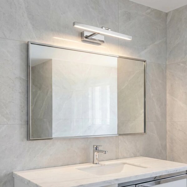 Toolight Koupelnové nástěnné LED osvětlení APP1858-1W 60 cm chrom