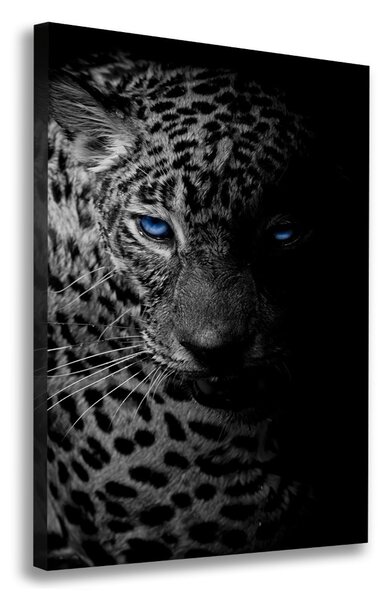 Vertikální Moderní obraz canvas na rámu Leopard ocv-89549218