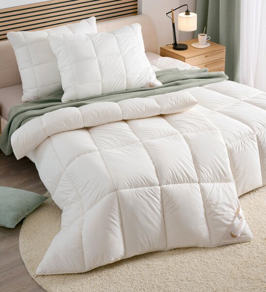 CELOROČNÍ PŘIKRÝVKA, 140/200 cm, polyester, rouno, duté vlákno, lyocell, kapok Schlafmond - Přikrývky