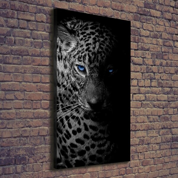Vertikální Moderní obraz canvas na rámu Leopard ocv-89549218