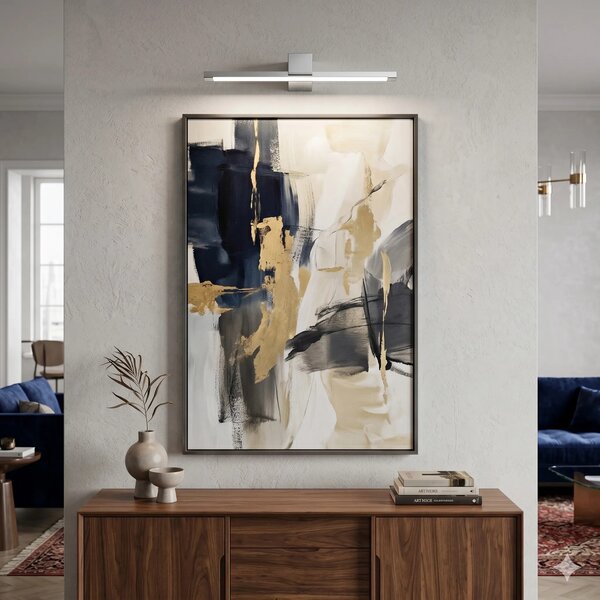 Toolight Koupelnové nástěnné LED osvětlení SWE041-1W 60cm chrom