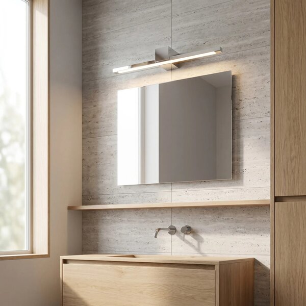 Toolight Koupelnové nástěnné LED osvětlení SWE041-1W 60cm chrom