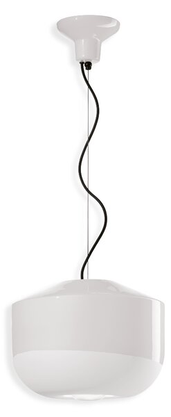 Ferroluce Závěsné svítidlo BELLOTA, ∅ 35 cm, 1xE27 Barva: Černá