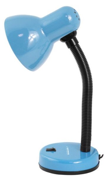 Stolní lampa na 1 žárovku E27, světle modrá