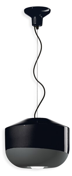 Ferroluce Závěsné svítidlo BELLOTA, ∅ 35 cm, 1xE27 Barva: Černá