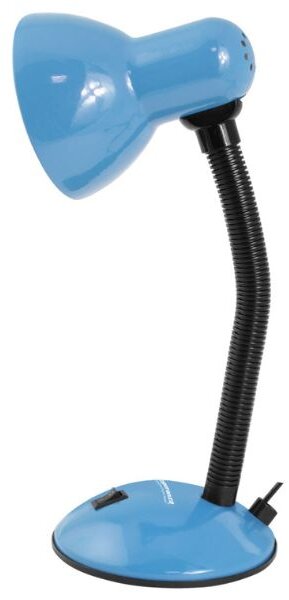 Stolní lampa na 1 žárovku E27 max 12W, světle modrá