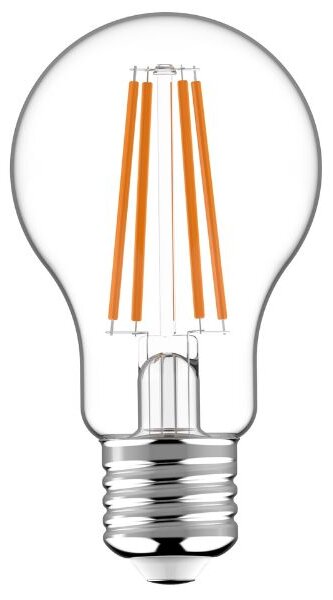 Prémiová retro LED žárovka E27 7W 806lm teplá, filament, ekv. 60W, 3 roky