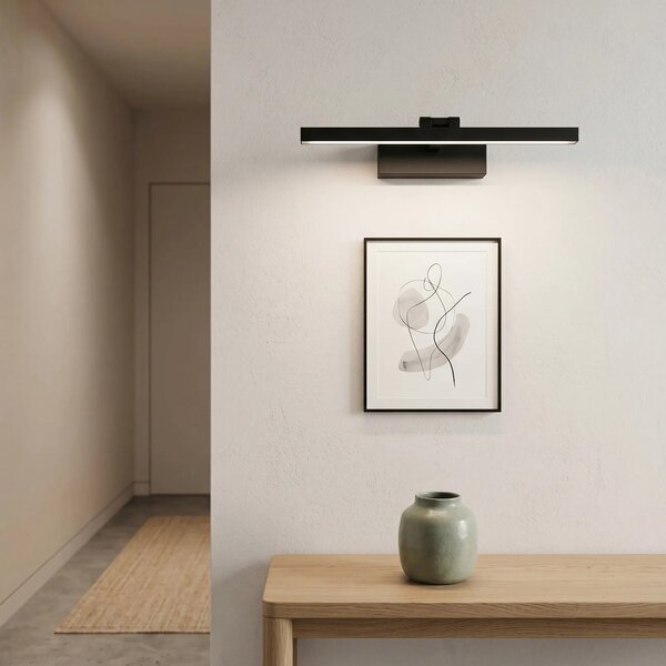 Toolight Koupelnové nástěnné LED osvětlení APP1866-1W 40 cm černá