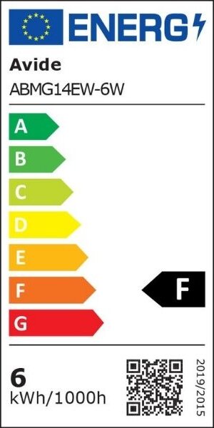 Prémiová LED žárovka E14 6W 550lm G45 EXTRA TEPLÁ, ekv. 44W, 3 roky