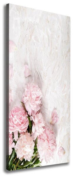 Foto-obraz canvas do obýváku Pivoňka mramor ocv-89916715