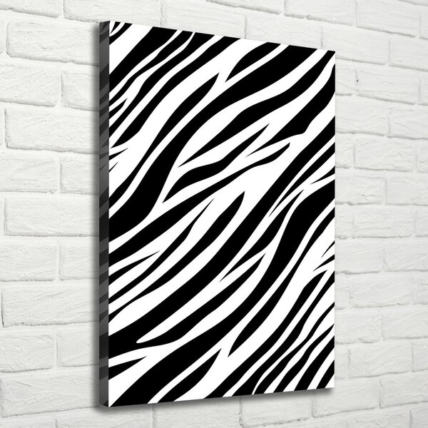 Vertikální Vertikální Foto obraz na plátně do obýváku Zebra pozadí ocv-89914611
