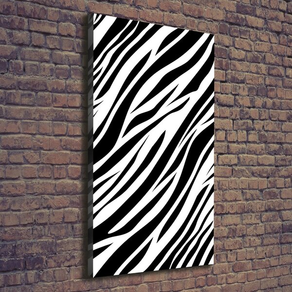 Vertikální Vertikální Foto obraz na plátně do obýváku Zebra pozadí ocv-89914611