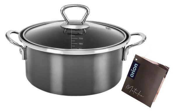 Kastrol METALIC Lem s poklicí 2,5 l