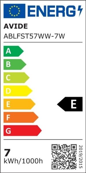 Prémiová retro LED žárovka E27 7W 806lm ST57 teplá, filament, ekv. 60W, 3 roky