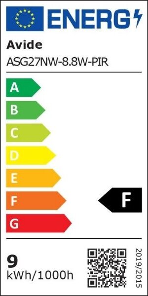 Prémiová LED žárovka E27 s čidlem pohybu 8,8W 806lm, denní, ekv. 60W, 3 roky