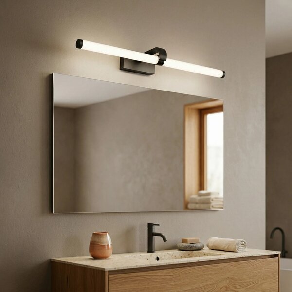 Toolight Koupelnové nástěnné LED osvětlení APP1888-1W 60cm černá