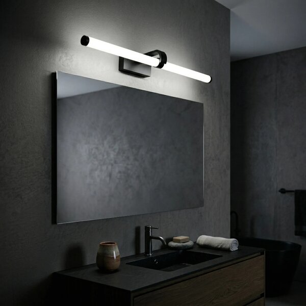 Toolight Koupelnové nástěnné LED osvětlení APP1888-1W 60cm černá