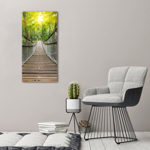 Vertikální Foto obraz canvas Visací most ocv-90157224