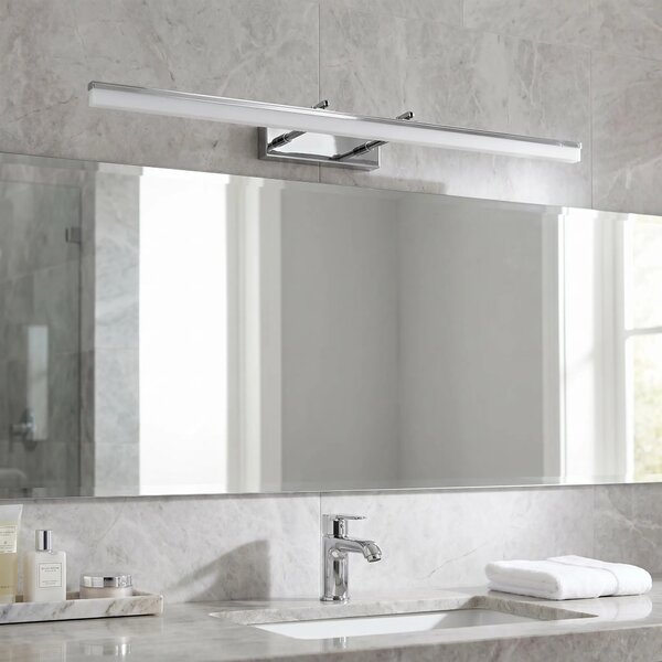 Toolight Koupelnové nástěnné LED osvětlení APP1871-1W 80cm chrom