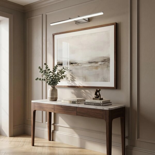 Toolight Koupelnové nástěnné LED osvětlení APP1871-1W 80cm chrom