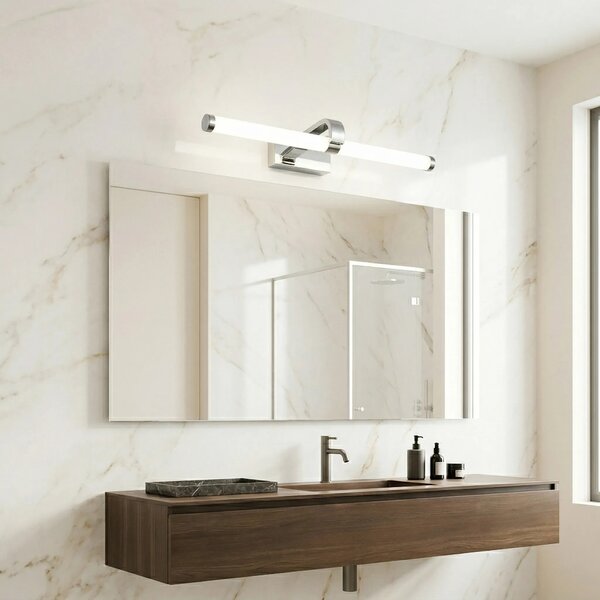 Toolight Koupelnové nástěnné LED osvětlení APP1882-1W 60cm chrom