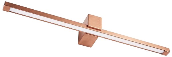 Toolight Koupelnové nástěnné LED osvětlení SWE054-1W 80 cm měď kartáčovaná